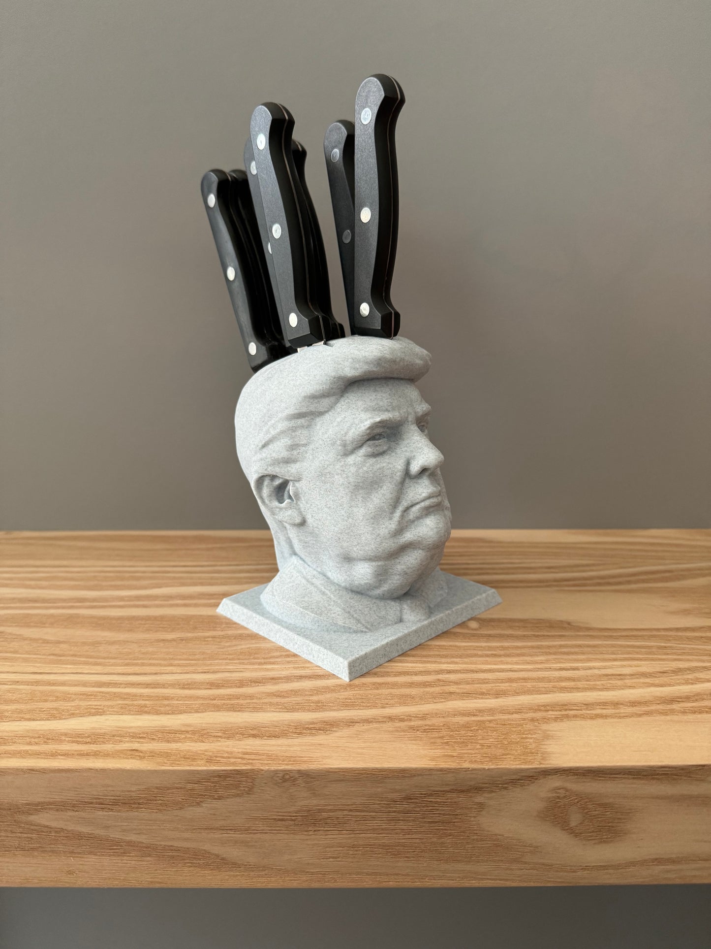 Donald Trump Knife Rack