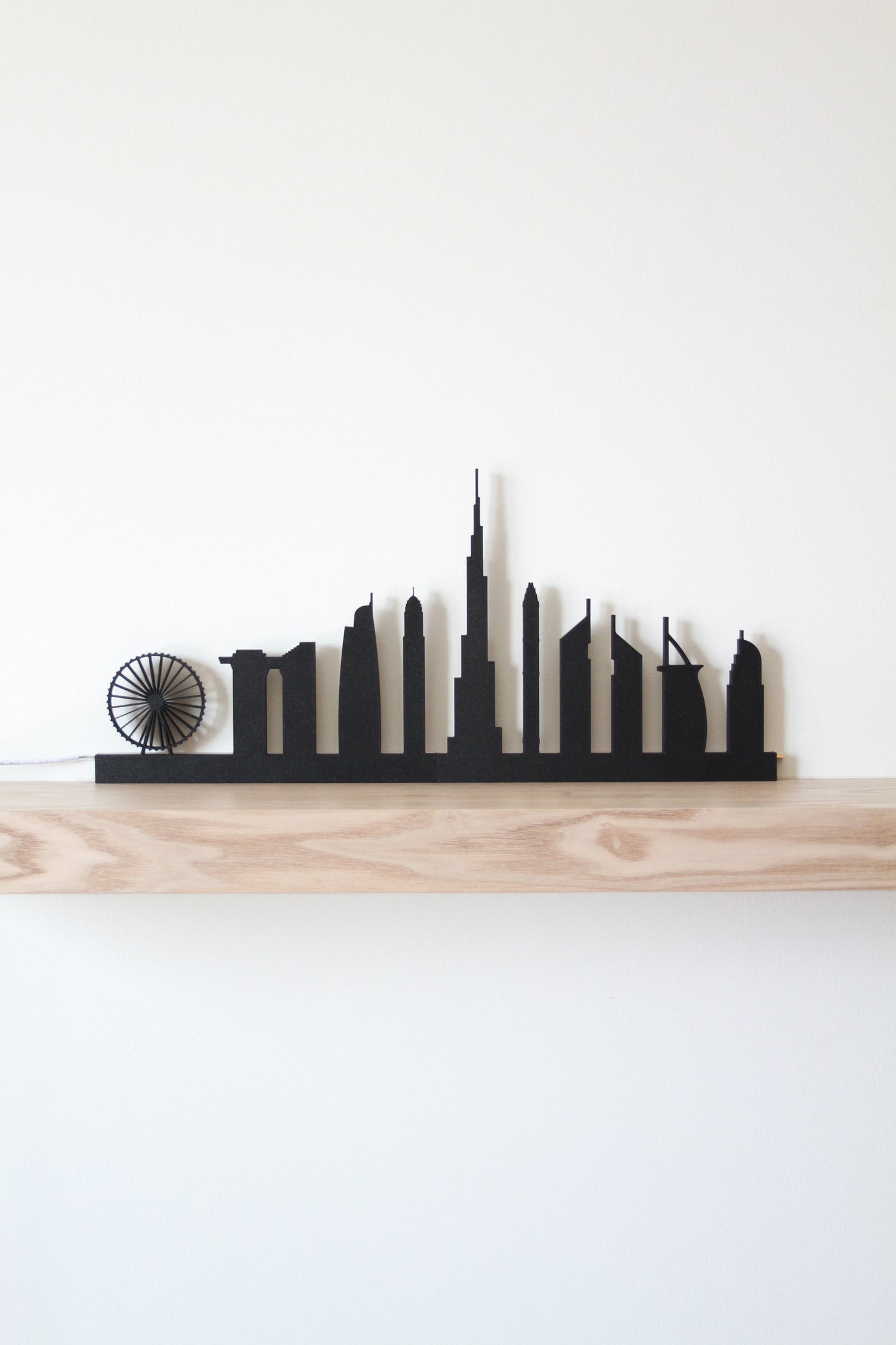 Dubai Skyline Silhouette