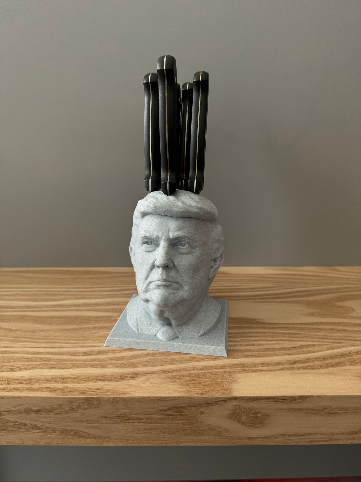 Donald Trump Knife Rack